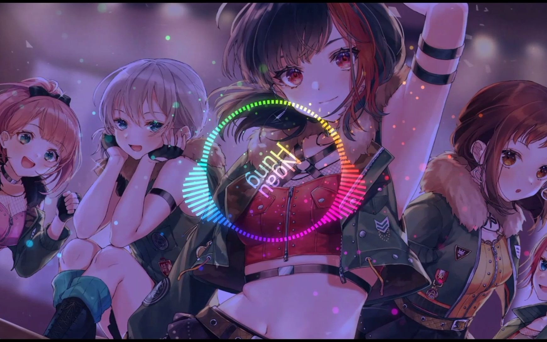 可视化音乐越南电音《ngau hung》一首超级好听的纯音乐