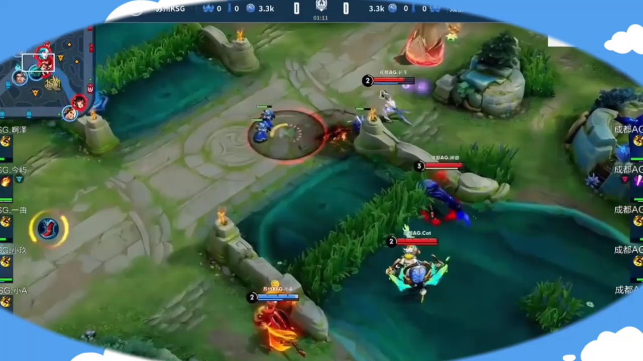 王者荣耀精彩对局