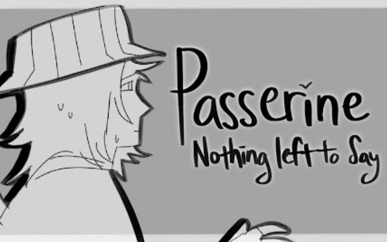 【dream smp动画/中文字幕】已无话可说(鸟雀/passerine)