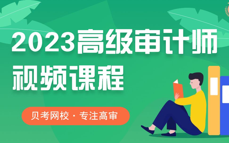 2023年高级审计师案例分析专项视频第二讲哔哩哔哩bilibili