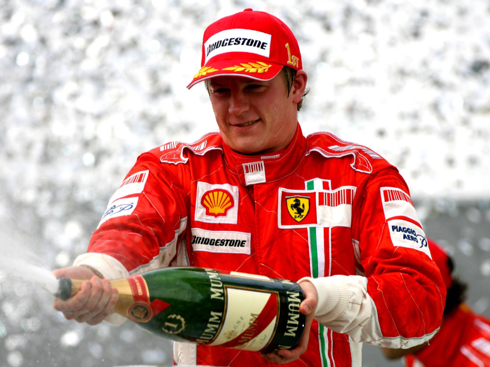 莱科宁分站冠军冲线集锦