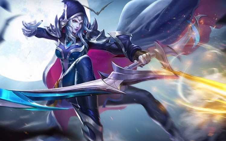 英魂之刃决战之谷暗月猎手第一视角8点血极限逃生