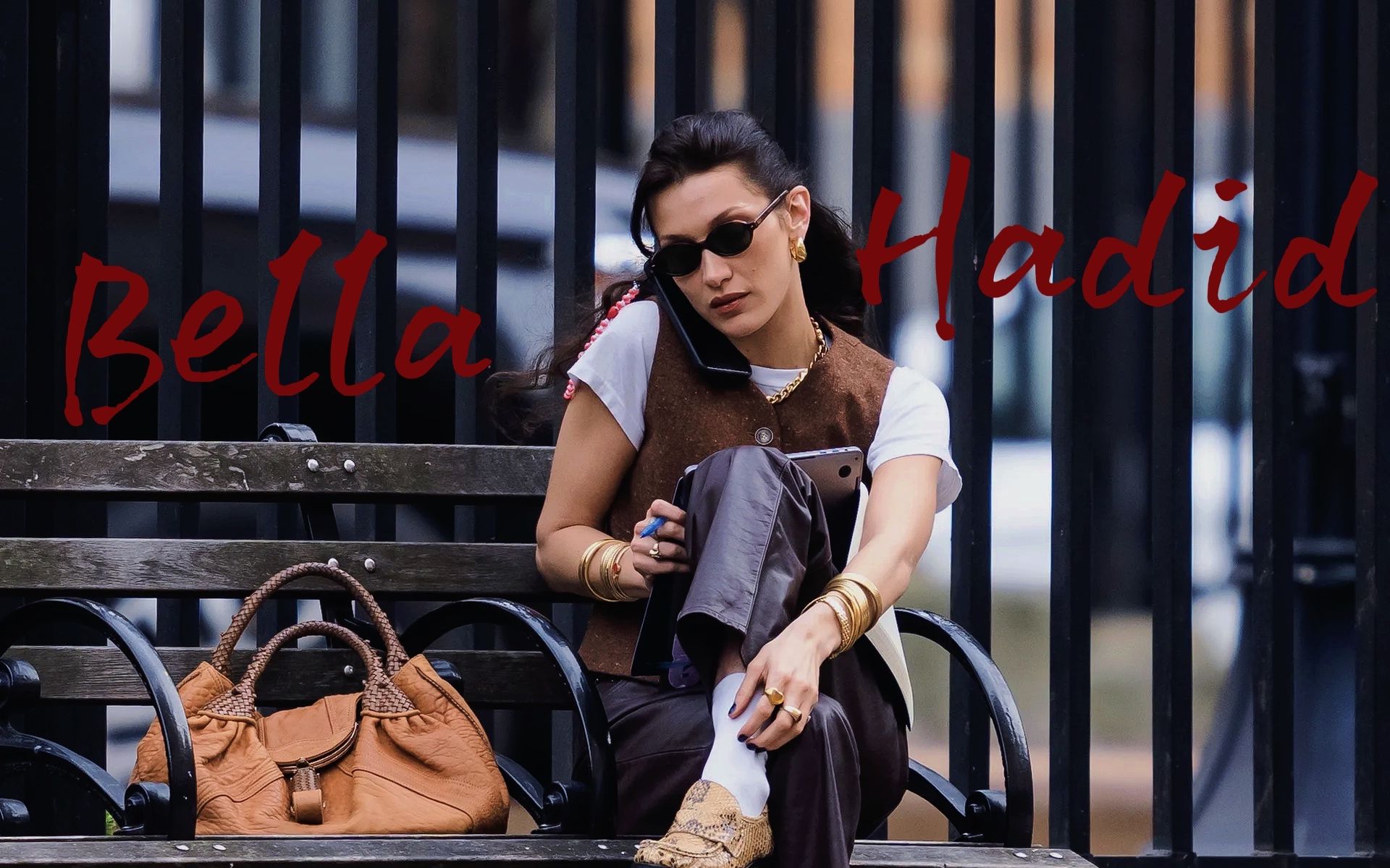 vintage大户bellahadid30套复古个性私服穿搭科普丨含品牌信息价格丨