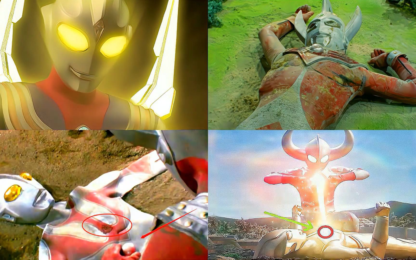 奥特曼5大精彩复活瞬间,迪迦获得新形态,赛罗复活整个光之国!