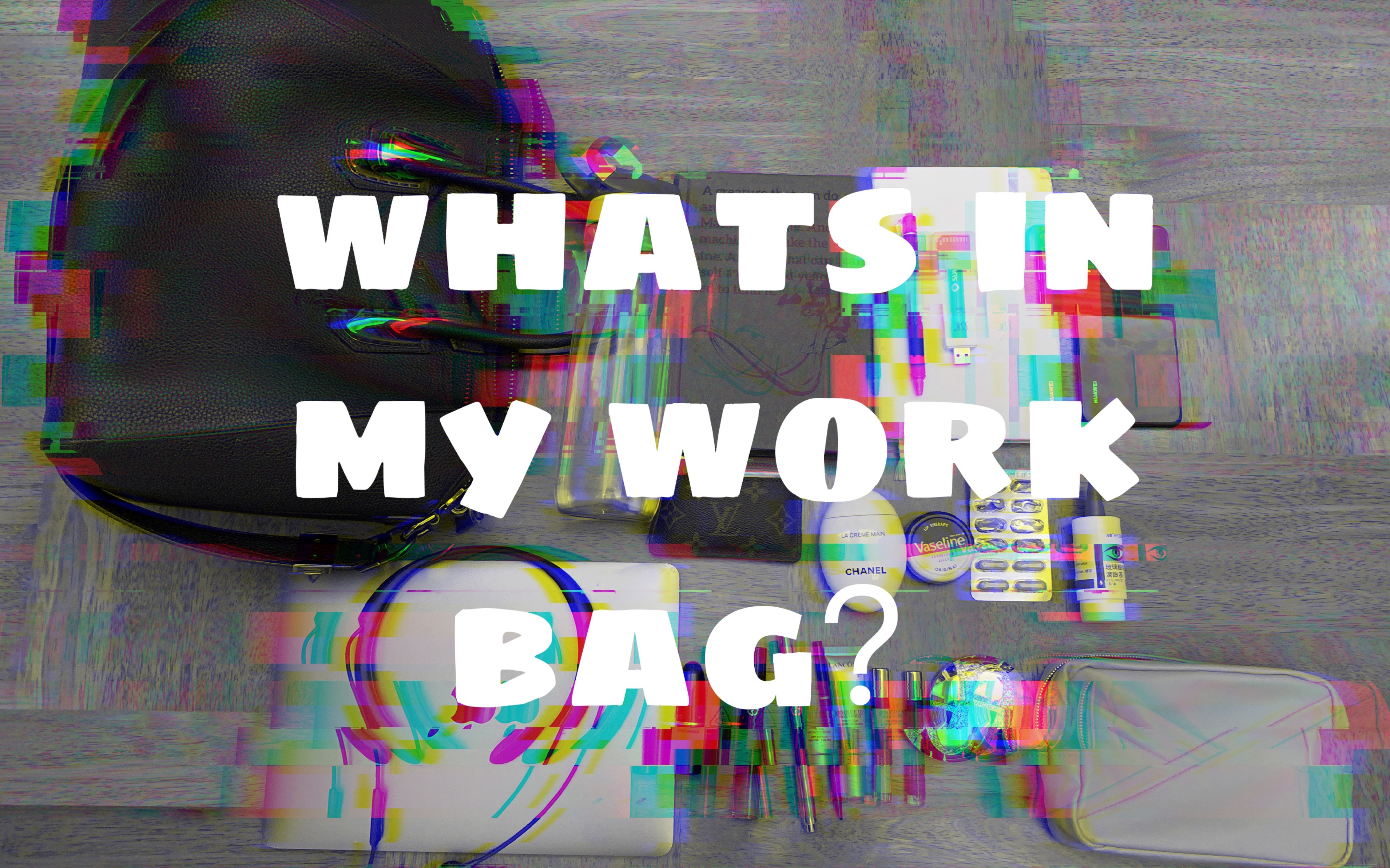 「我是vickie呀」WHATS IN MY WORK BAG?| 普通上班族的包里有什么 | 翻包记哔哩哔哩bilibili