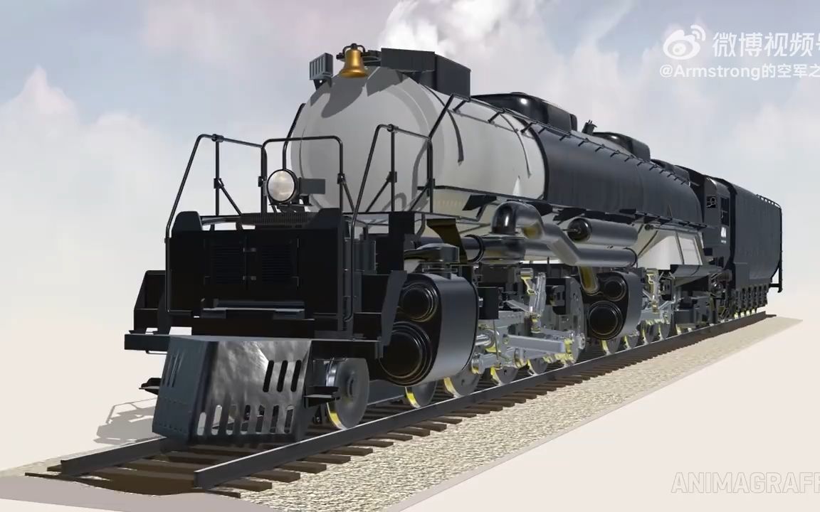 3d详解蒸汽火车头
