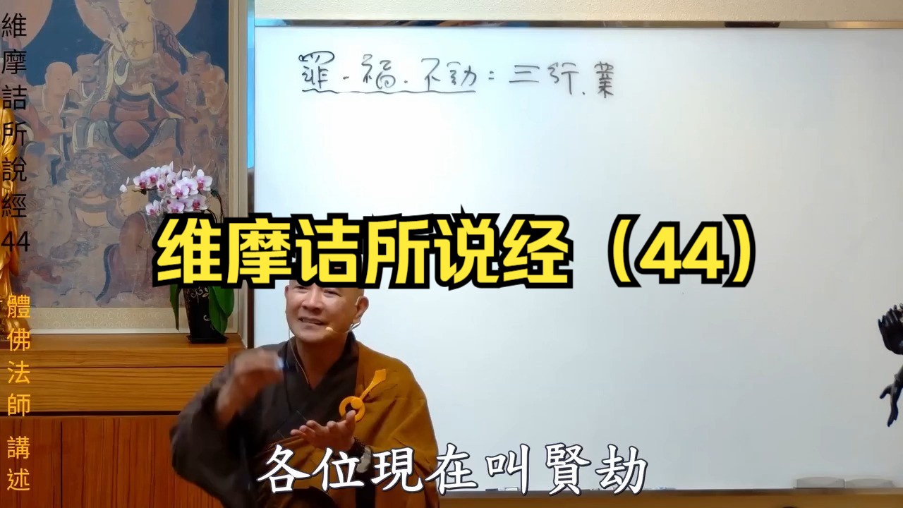 维摩诘所说经(44)_体佛法师