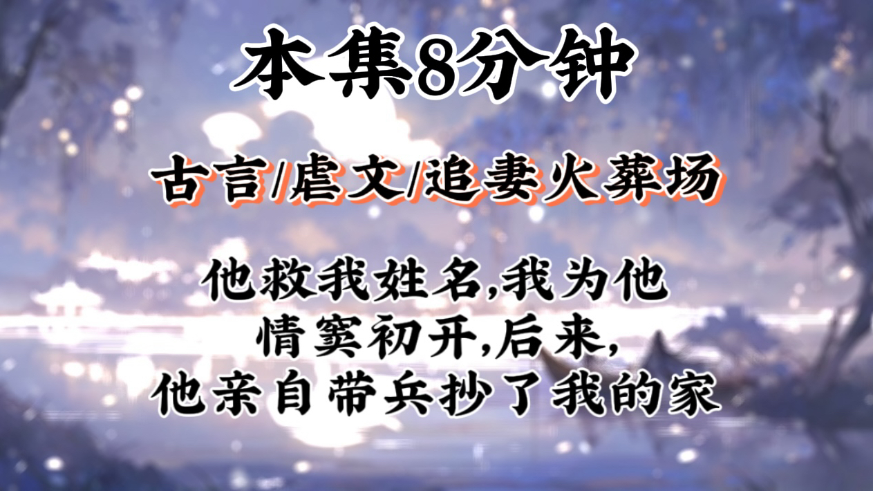 【虐文追妻火葬场】他救我姓名,我为他情窦初开,后来,他亲自带兵抄了我的家哔哩哔哩bilibili