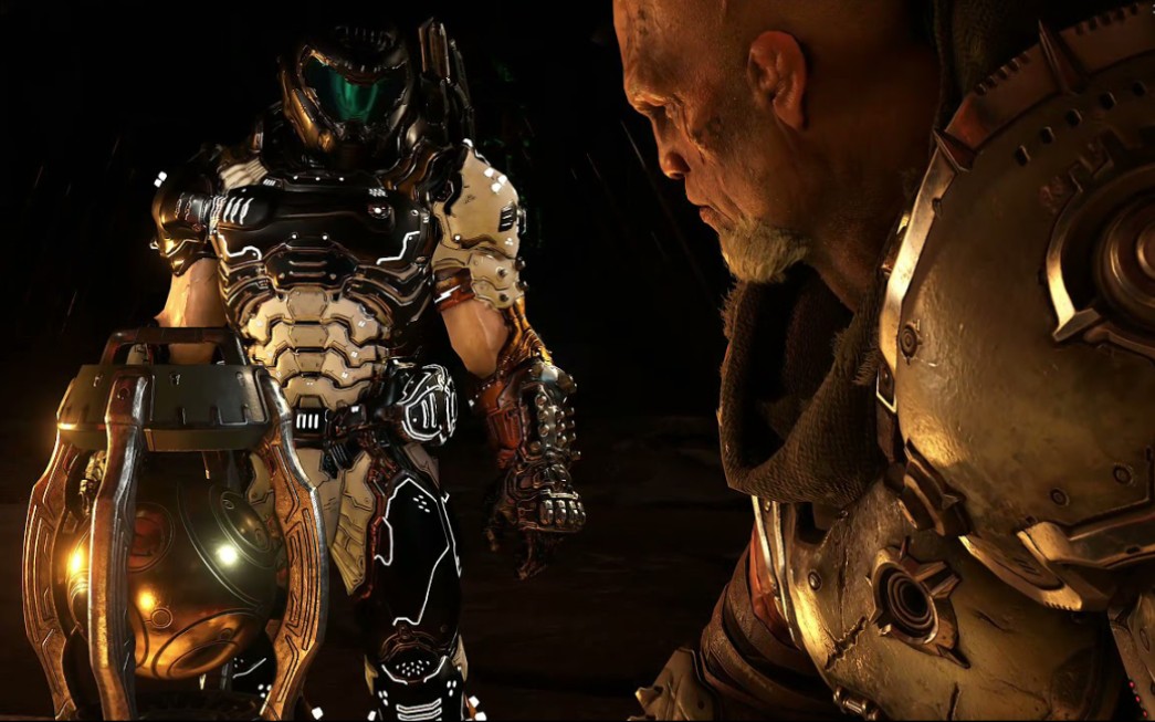 【doom永恒】跳过对话的doom slayer_单机游戏热门视频