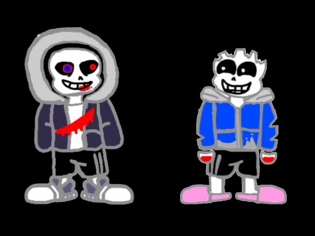 mirrored insanity phase 2(官设dust sans vs 官设insanity sans)