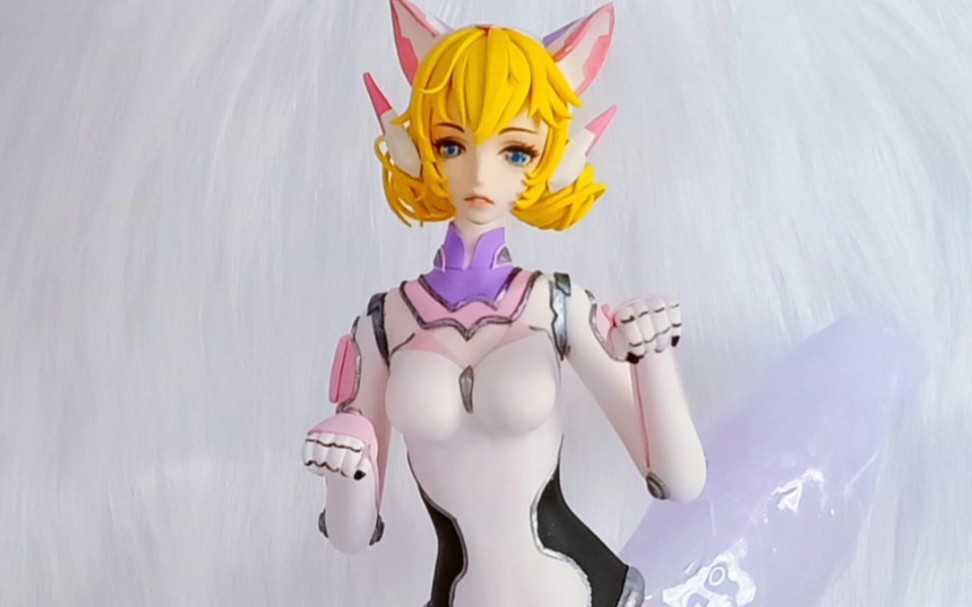 超轻粘土妲己时之彼端制作过程