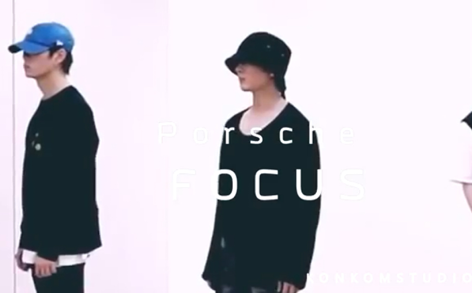 [图]9by9th | Night Light Dance practice Porsche focus