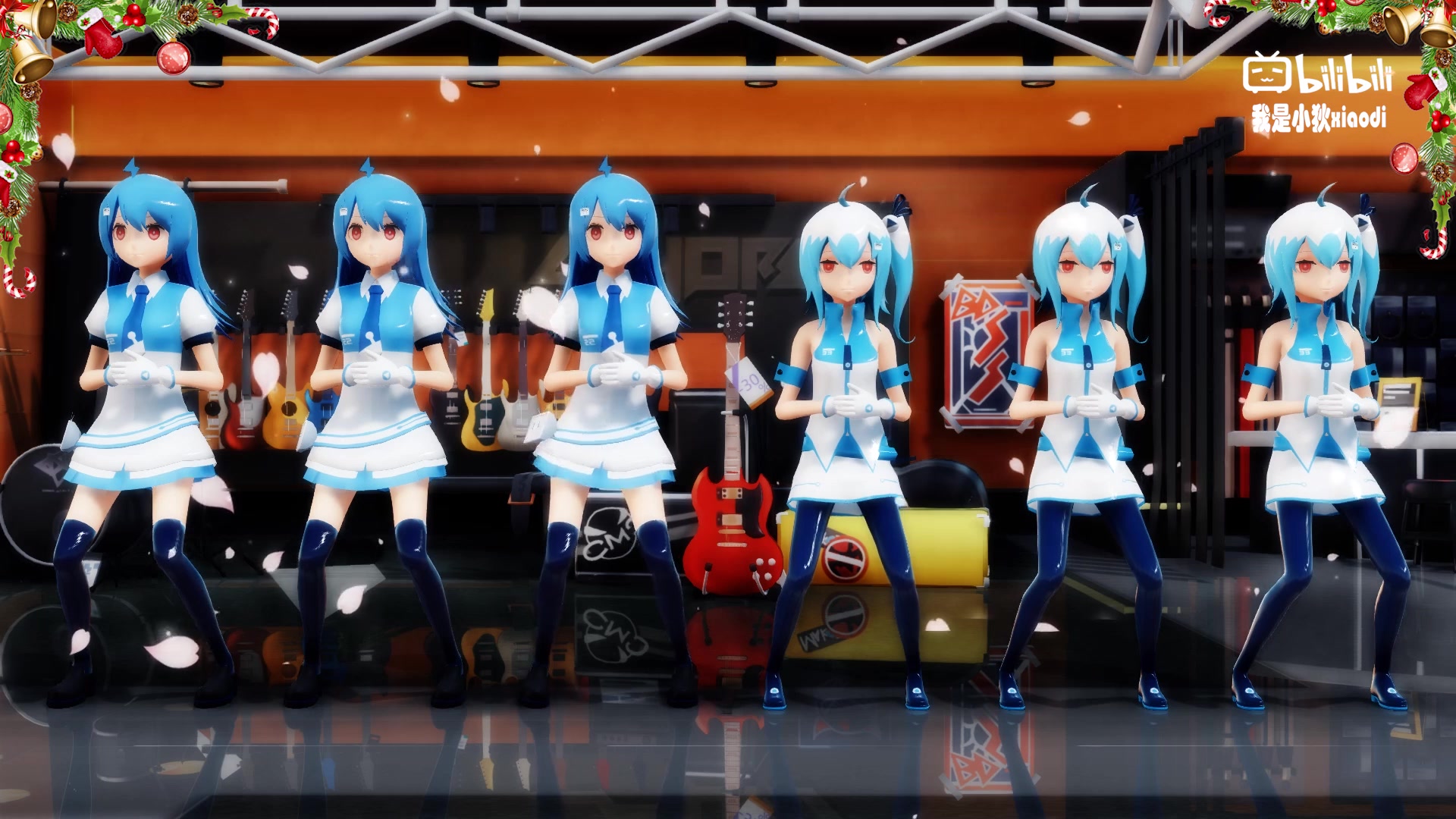 活动作品b站全体2233娘祝up们圣诞快乐