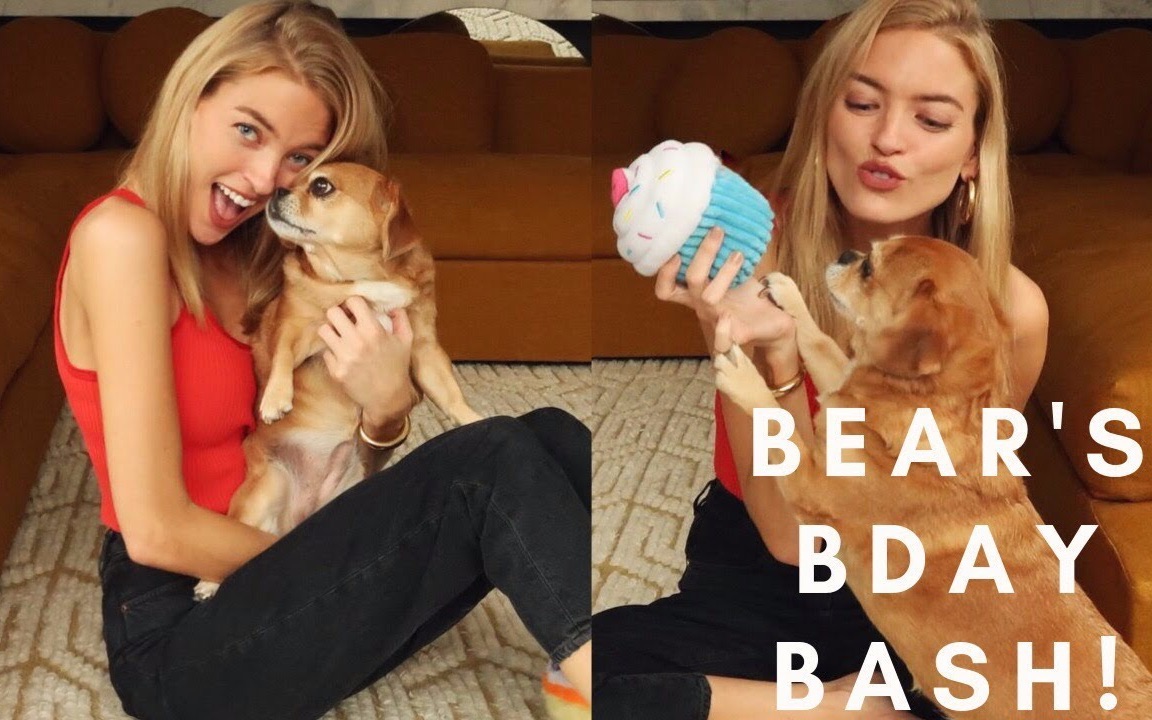 【Martha Hunt】我和我的宠物狗的故事 | Storytime with my Dog Bear哔哩哔哩bilibili