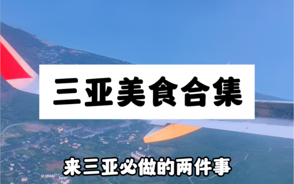 来三亚必做的两件事,第一是看海,第二就是吃特色美食,今天就给大家推荐几家特色美食#三亚美食 #三亚美食攻略哔哩哔哩bilibili