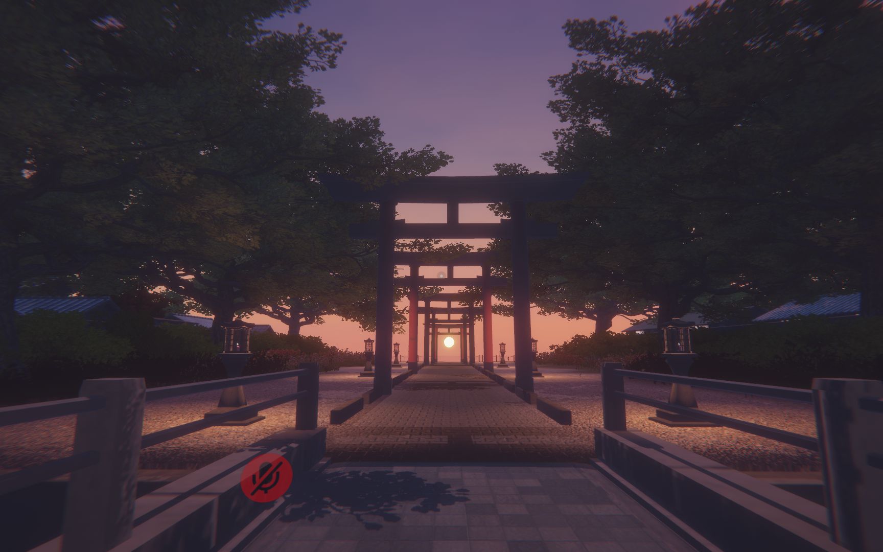 [图]vrchat地图漫游之the day before，日式浪漫，约会首选