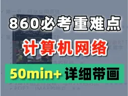 下载视频: 860软件工程考研计算机网络必学重点，一个视频带你速通！