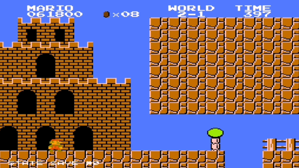 超级玛丽,怪物疯狂加速版第二关.