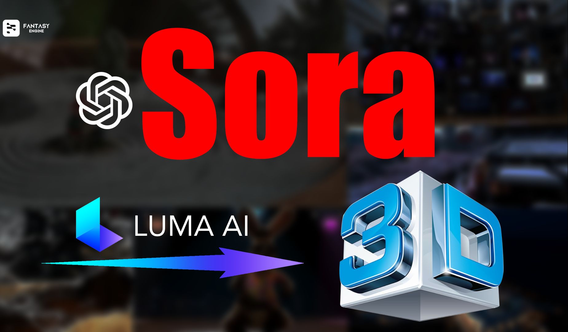 太疯狂!AI联动无限生成三维场景!3D行业要变革了!Sora+NeRF+UE5工作流会带来什么?哔哩哔哩bilibili