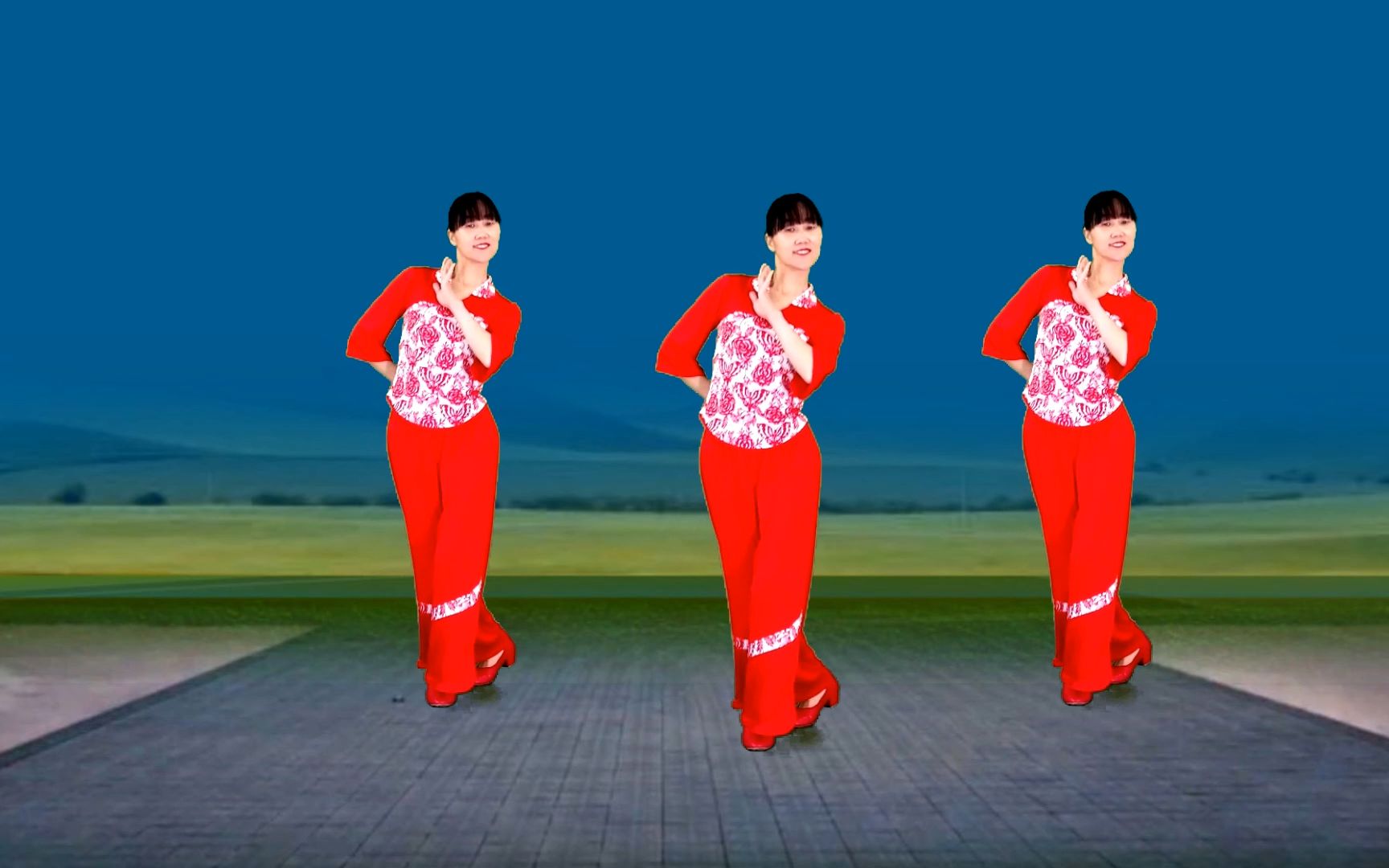 广场舞《大花轿》火风演唱,90年代老歌,依然那么好听