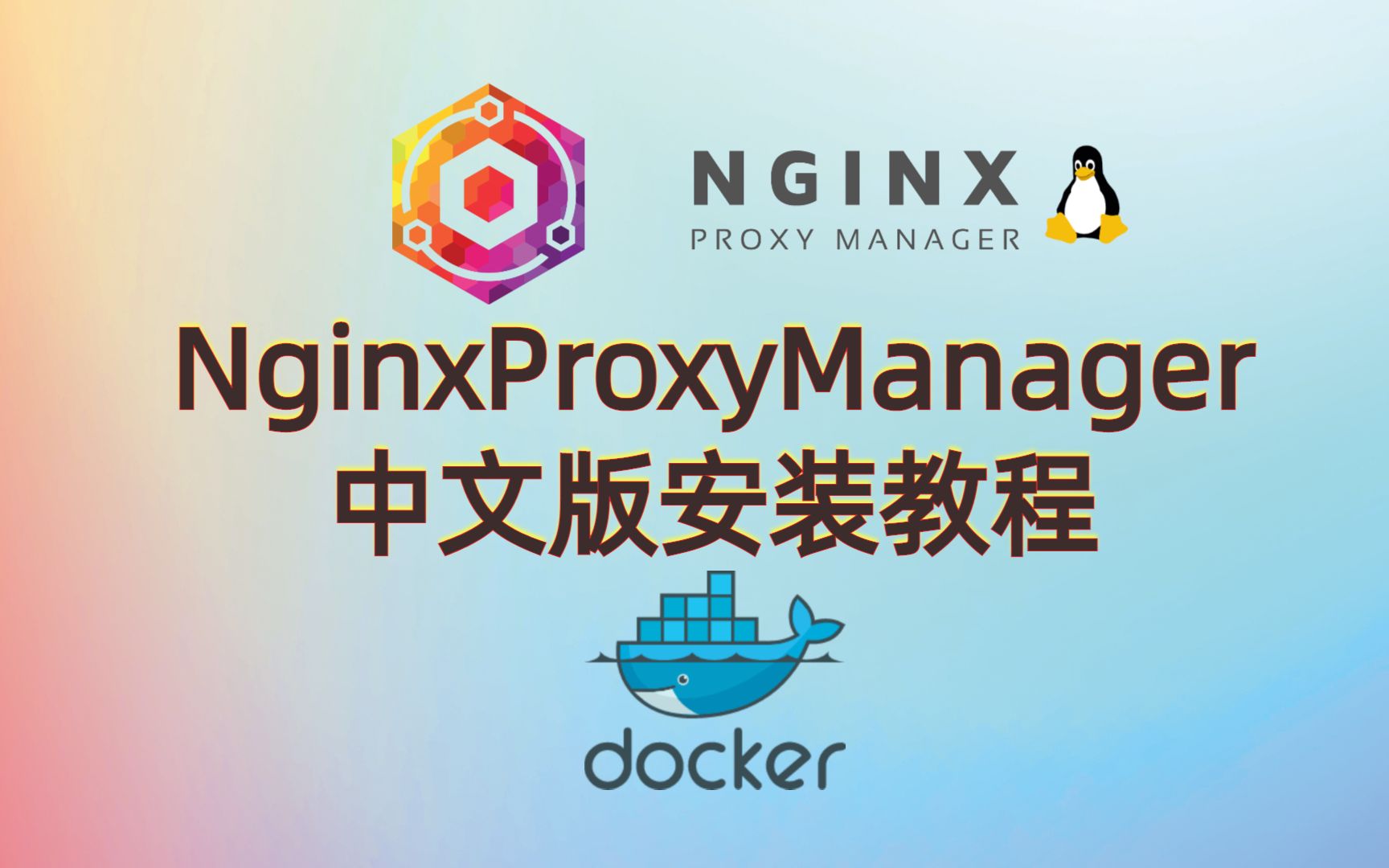 [图]NginxProxyManager中文版安装教程