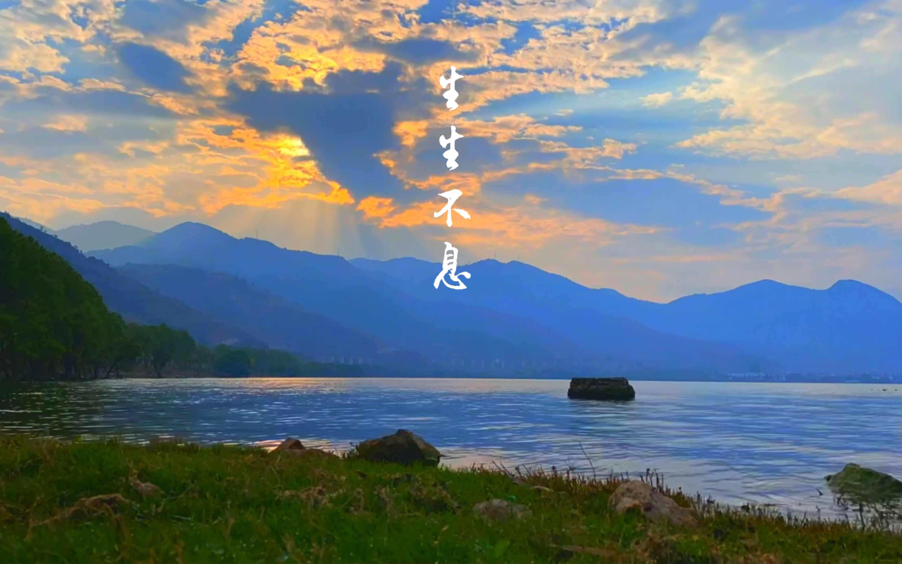 总会有不期而遇的温暖和生生不息的希望.