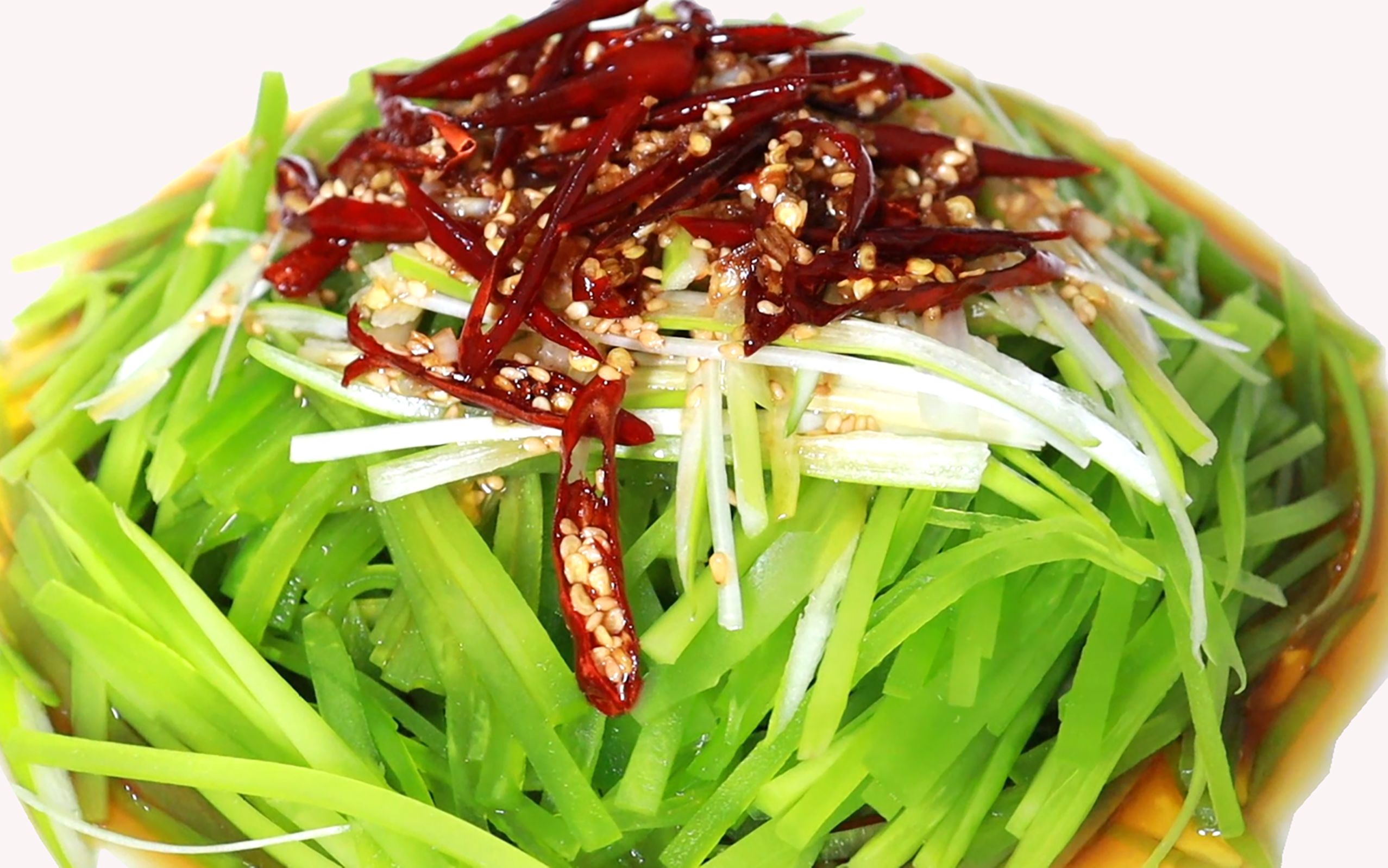 四川特色菜"活捉莴笋",不刹水不焯水,口感更脆嫩,营养不流失