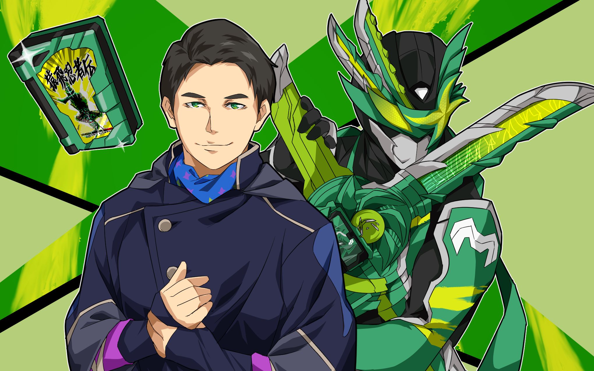 假面骑士saber风双剑翠风待机音20分钟版