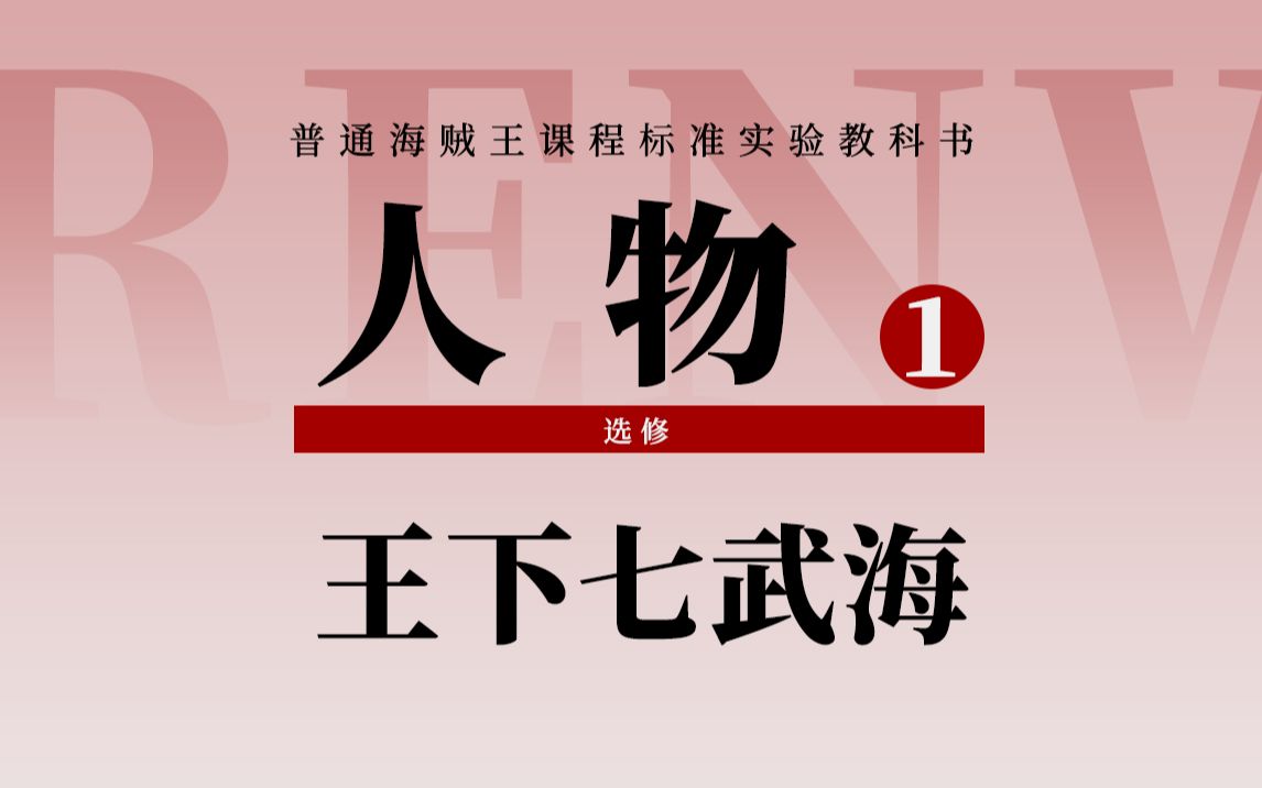 【海贼王盘点】11名王下七武海一口气看完!可爱又迷人的大反派们!哔哩哔哩bilibili