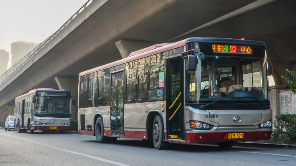 【天津公交】92路 海格 klq6109ge4行驶视频