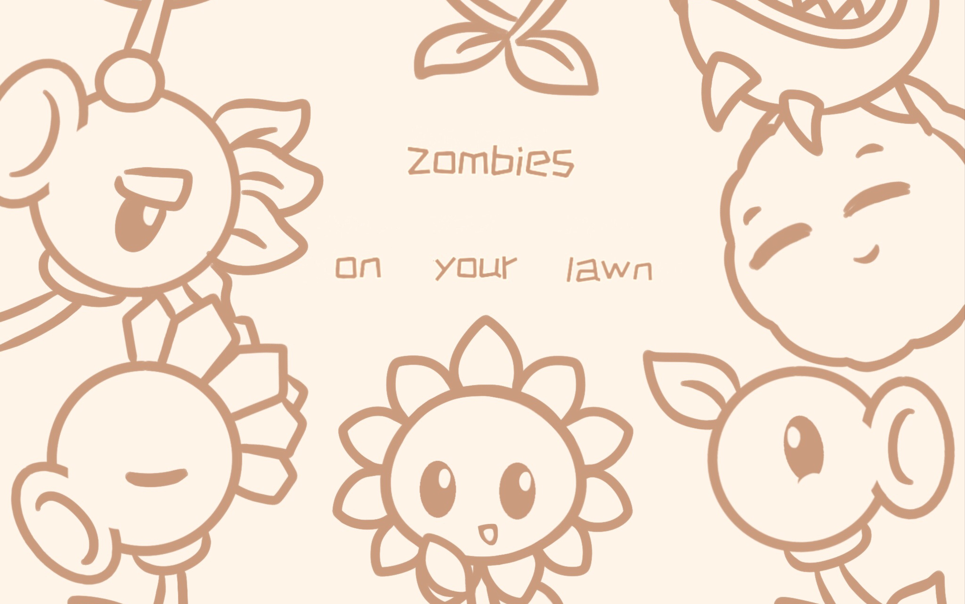 [图]【PVZ植物大战僵尸手书】《Zombies On Your Lawn》