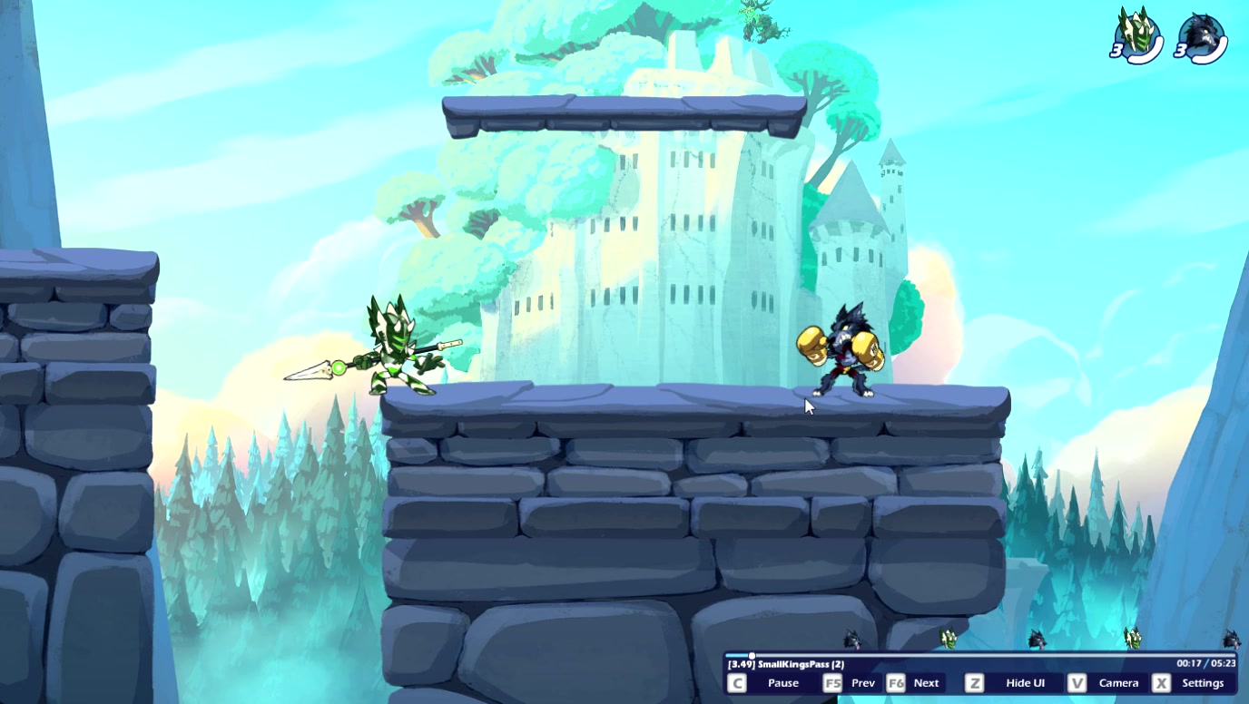 《brawlhalla》震惊,我一白银新手居然打败了黄金大佬?