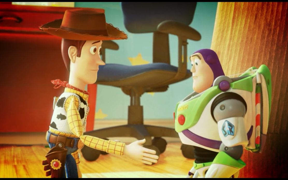 玩具总动员剪辑buzzwoody病名为爱