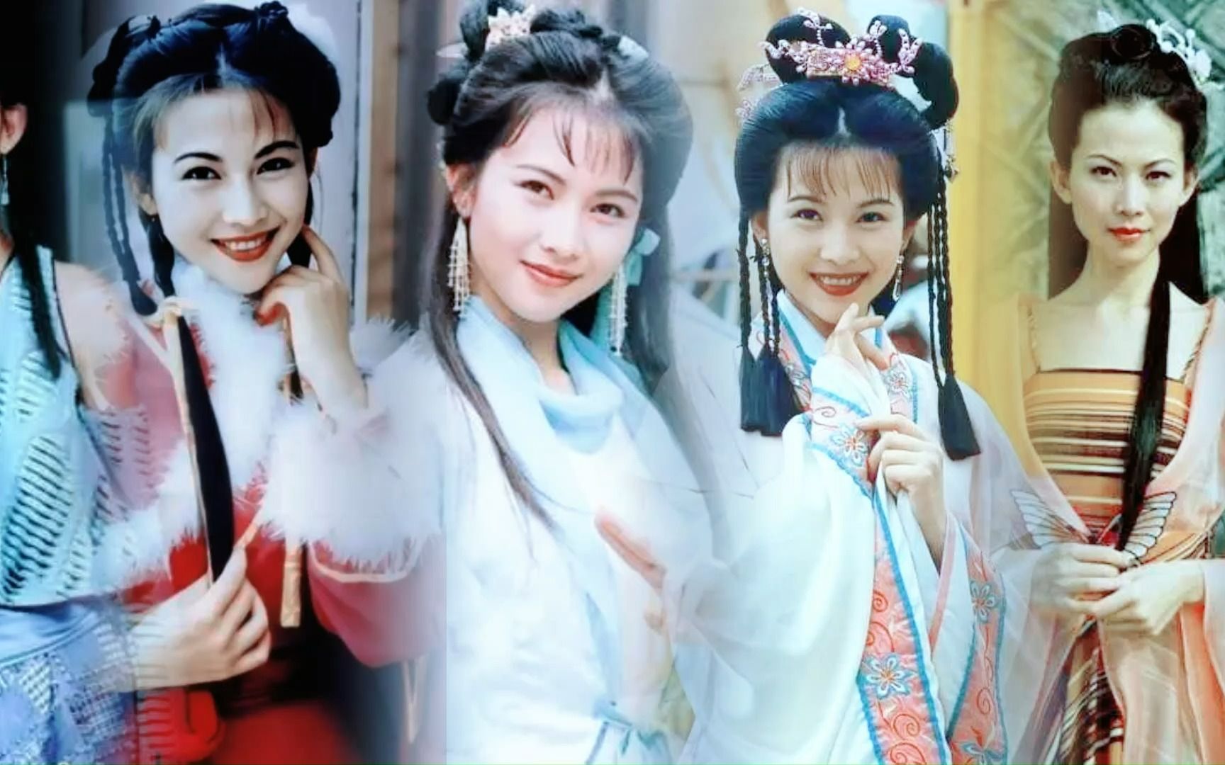 蔡少芬】绝美古装合集丨顶着空气刘海的皇后娘娘年轻时候好惊艳