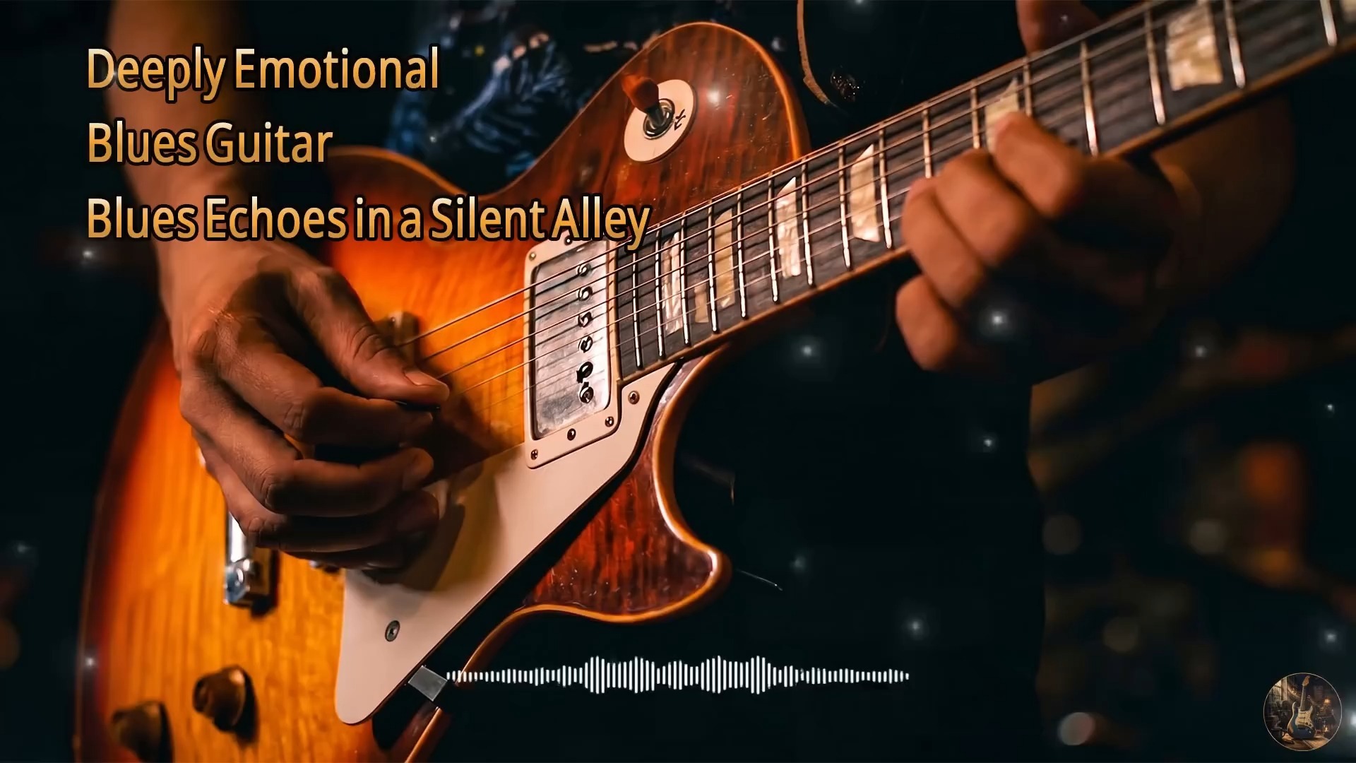 Deeply Emotional Blues Guitar _ Blues Echoes in a Silent Alley
