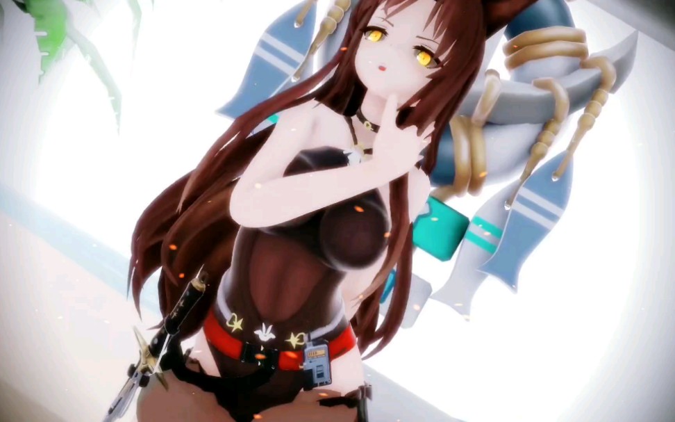 【mmd】刀客塔喜欢天火的泳装吗