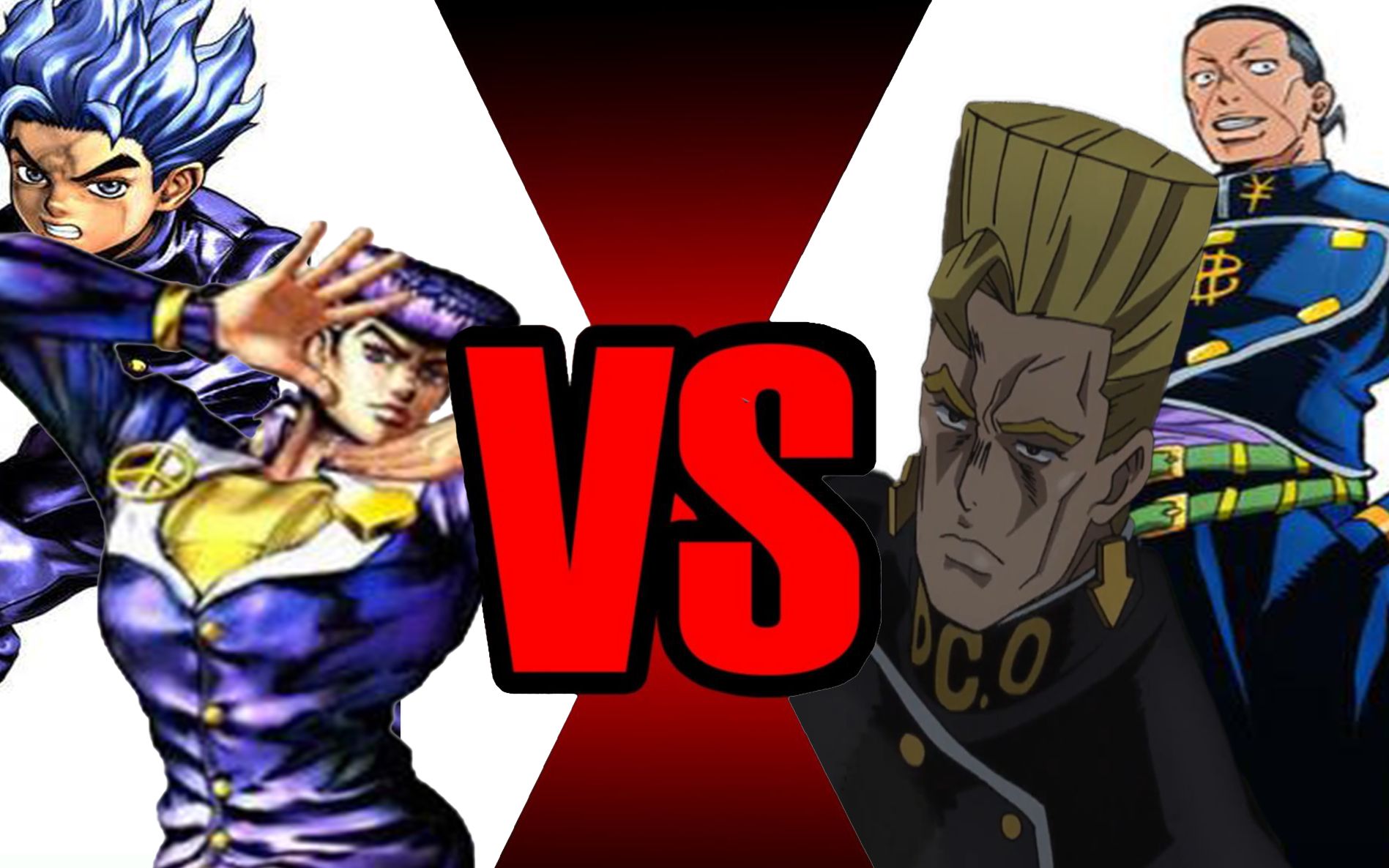 【jojo mugen】東方仗助&廣瀨康一 vs 虹村形兆&虹村億泰_嗶哩嗶哩