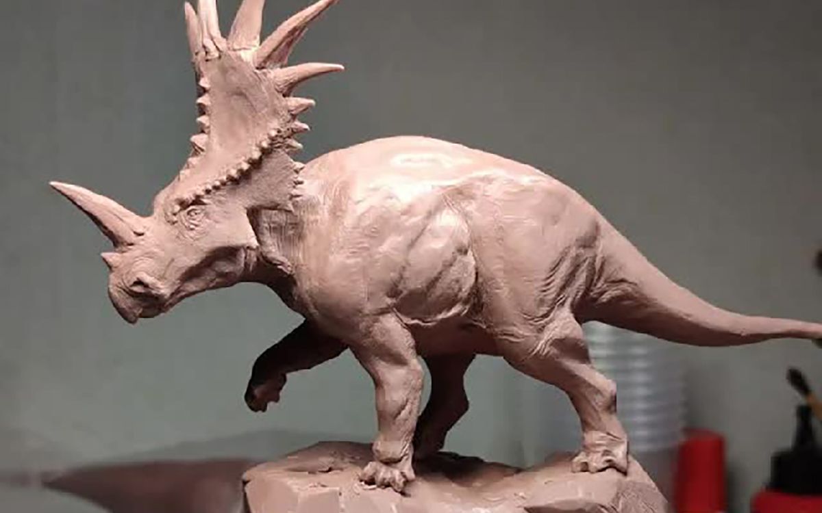 【粘土制作】粘土制作戟龙_哔哩哔哩_bilibili