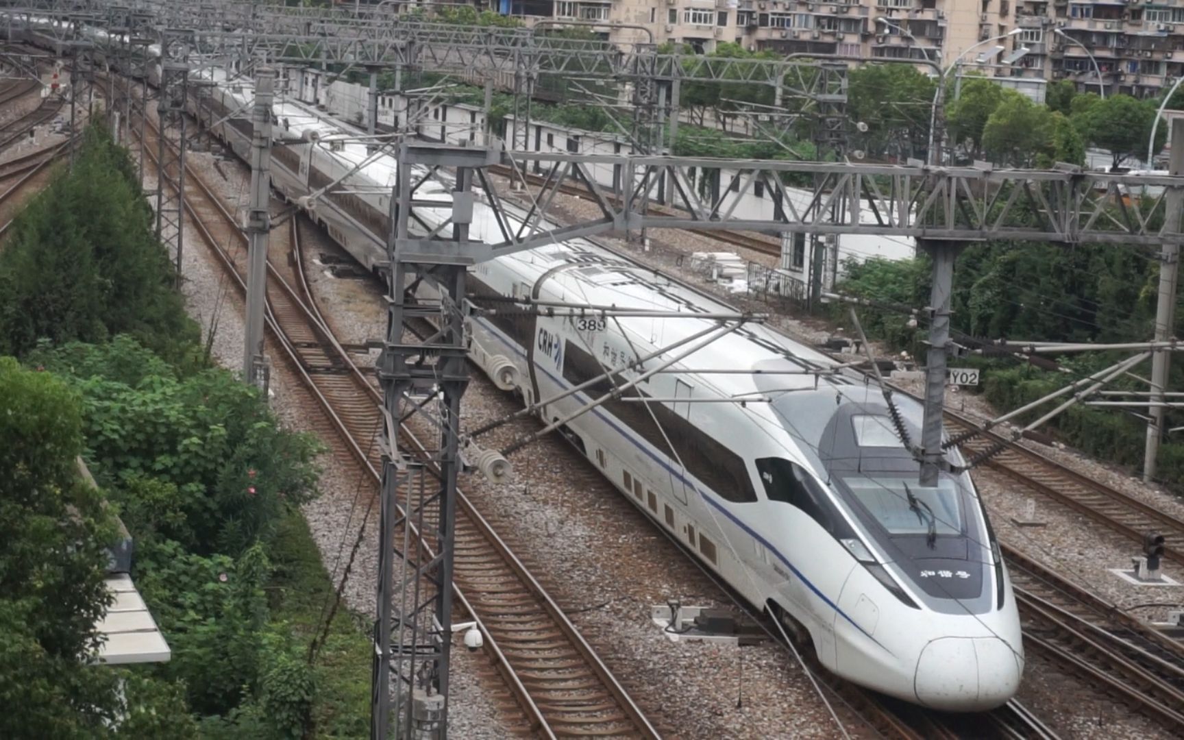 19】[京沪线][上海站]重联crh380d出站