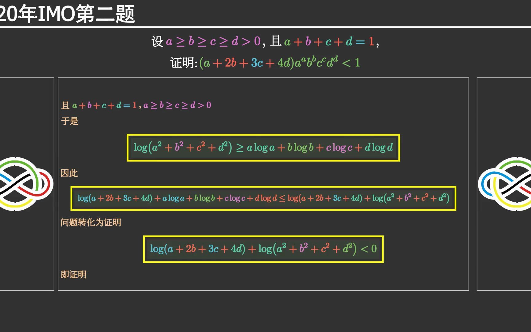 [IMO2020] 2020年IMO第二题哔哩哔哩bilibili