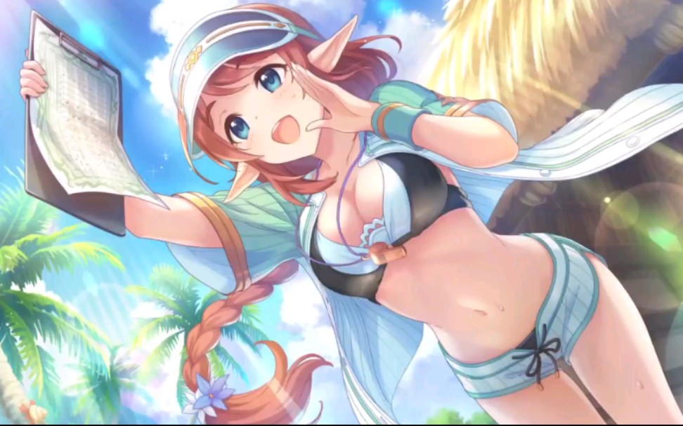 【公主连结日服】ー泳装狗拳(香织)ub展示