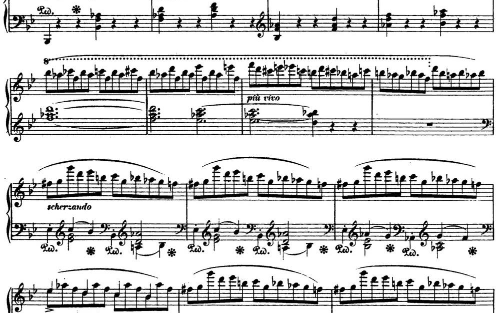 [图]【曲谱同步】肖邦g小调第一叙事曲 op.23