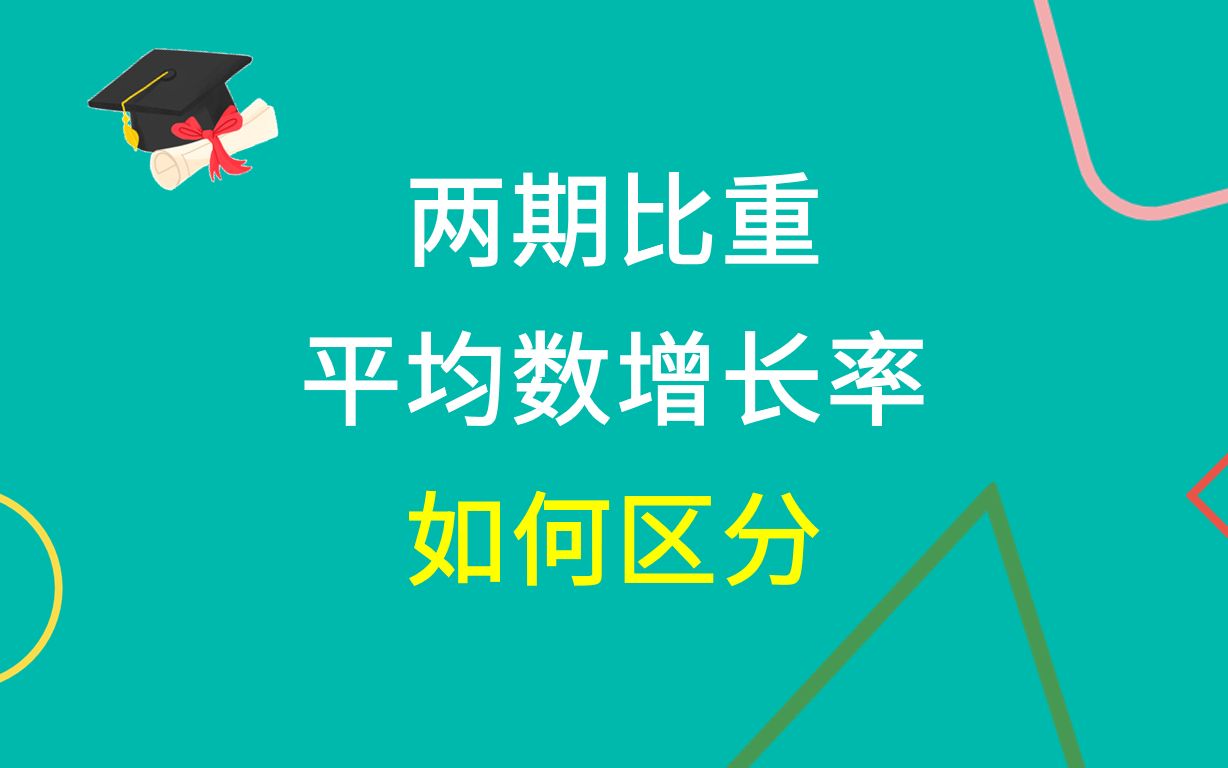 两期比重与平均数增长率区分哔哩哔哩bilibili