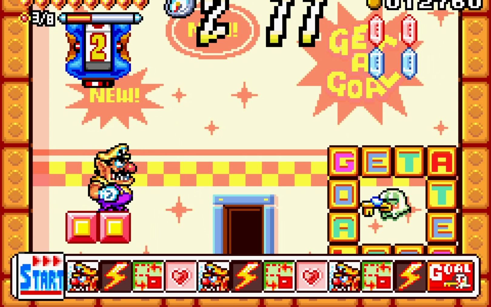 【瓦里奥大陆4改版 平行世界】超难模式流程13 轮盘大陆