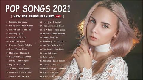 Popular 2021 english online songs