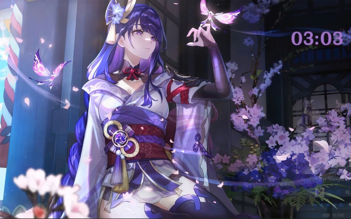 【Wallpaper Engine】原神 雷电将军壁纸推荐哔哩哔哩bilibili