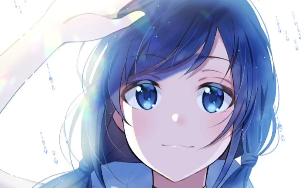 【天气之子】晴女伸手透过指缝看阳光的那一幕太美了,等一等就会放晴