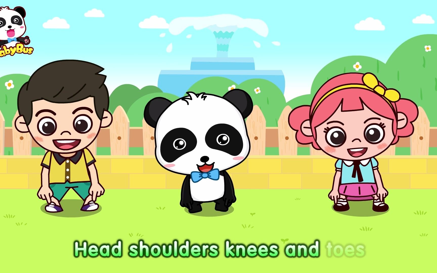 [图]宝宝巴士-Head， Shoulders， Knees， And Toes