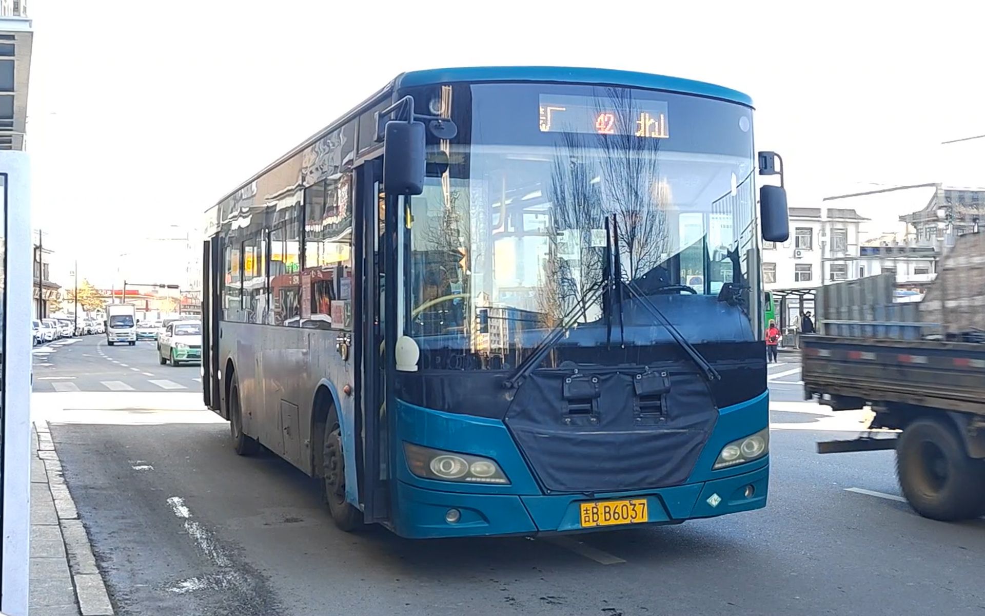 【吉林市公交pov系列】全程展望——42路-hff6180g02ce5-hff6180g02ce