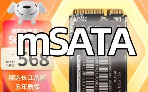 Download Video: 用过没mSATA 纯国产长江颗粒固态 梵想S301PRO 2T 这个确实不多见